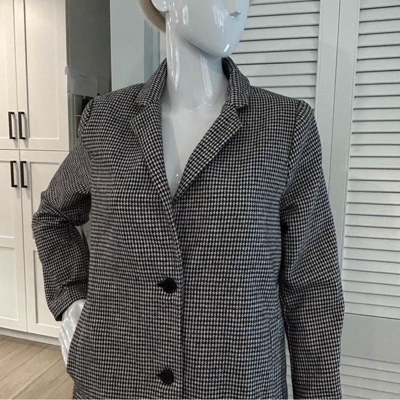 Houndstooth Check Overcoat - Picture 8 of 15